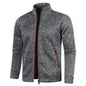 Men Zipper Jackets Standing Collar